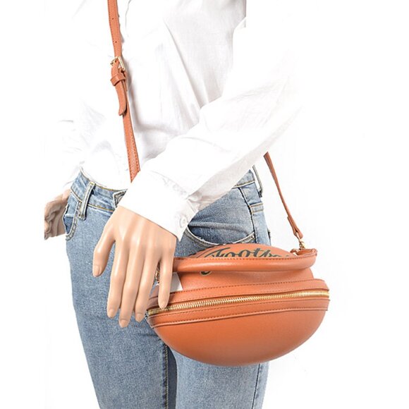 BNWT Iconic American Football Novelty Top Handle Convertible Crossbody Bag - Picture 6 of 6